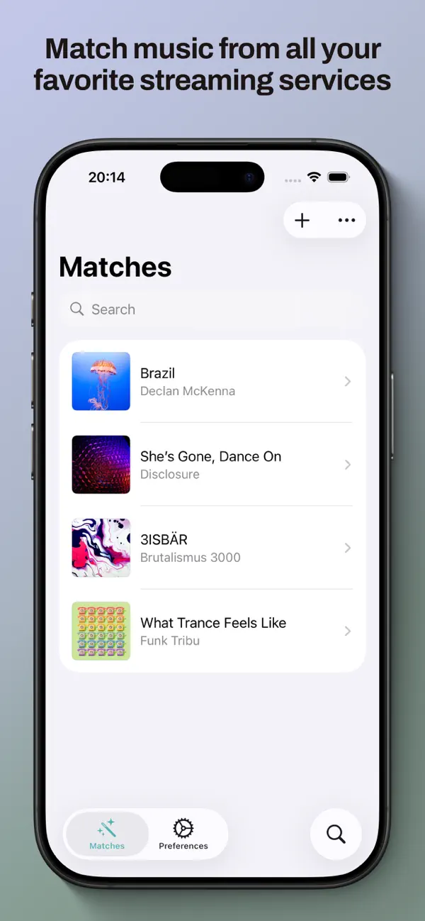 Screenshot #1 pour SongMatcher