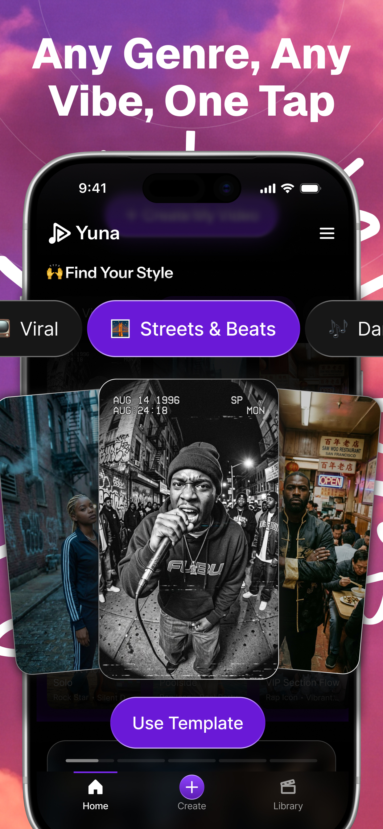 AI Music Video Generator: Yuna