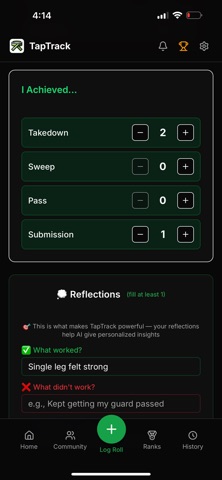 TapTrack BJJ Screenshot 6 of 10