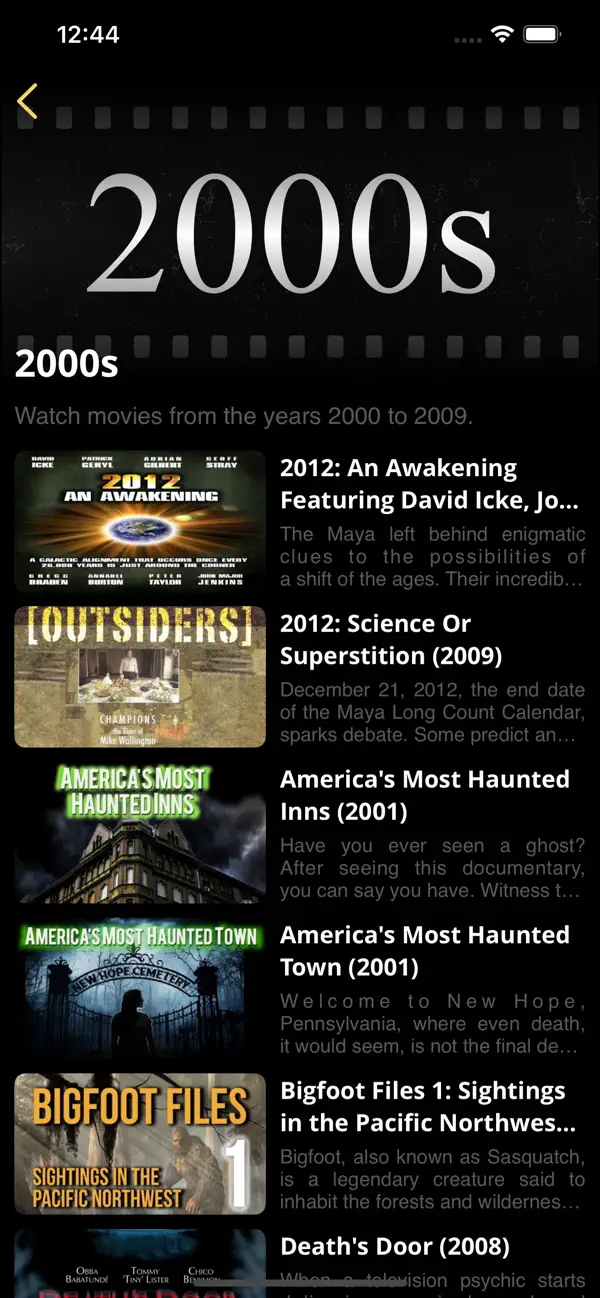 Screenshot #2 pour Paranormal Investigation TV