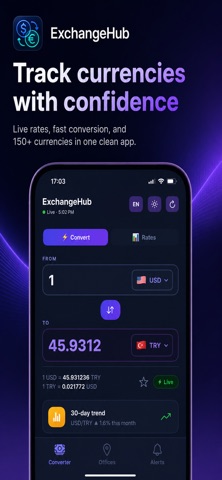 ExchangeHub: Currency Tracker Screenshot 6 of 7