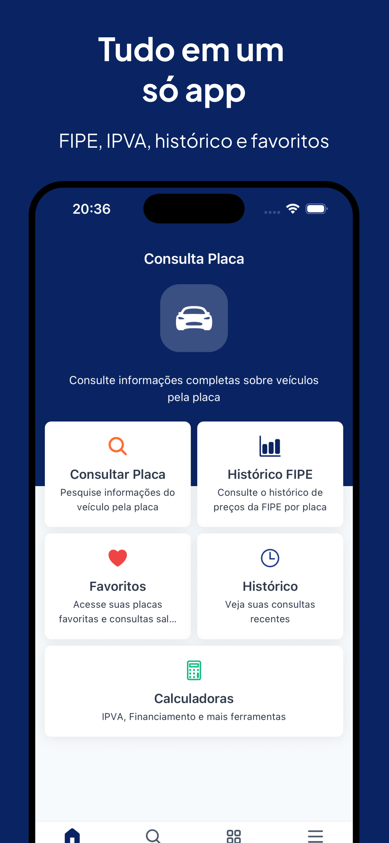 Fipe Placa Tabela e IPVA 2026
