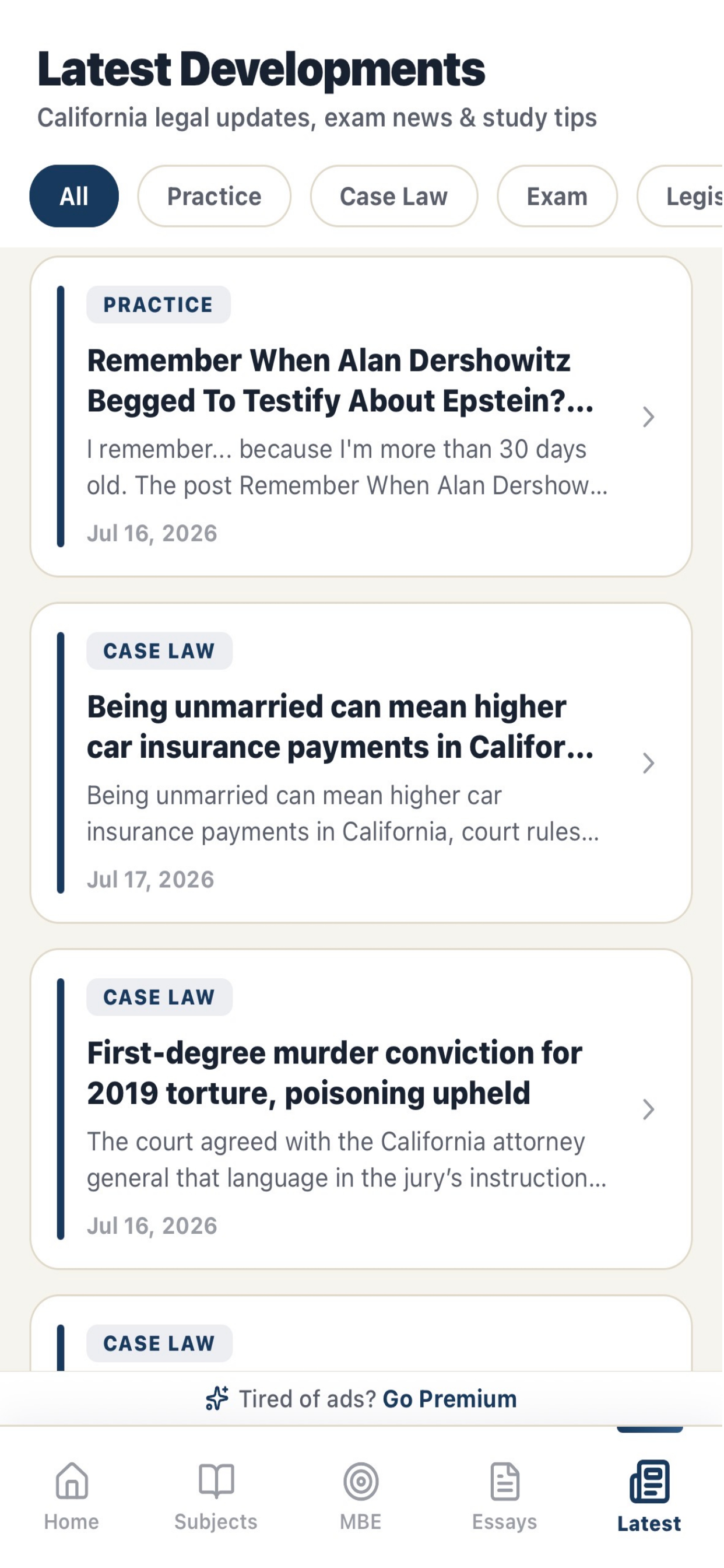 California Bar Prep screenshot 5