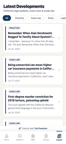 California Bar Prep Screenshot 5 of 5