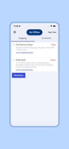 Swyft Deliveries Driver screenshot