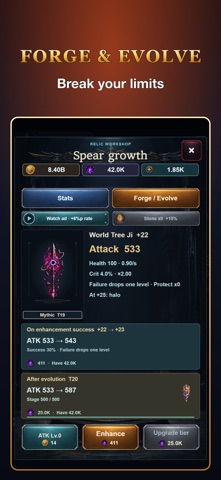 Spear Legend: Idle Spear RPG screenshot 7