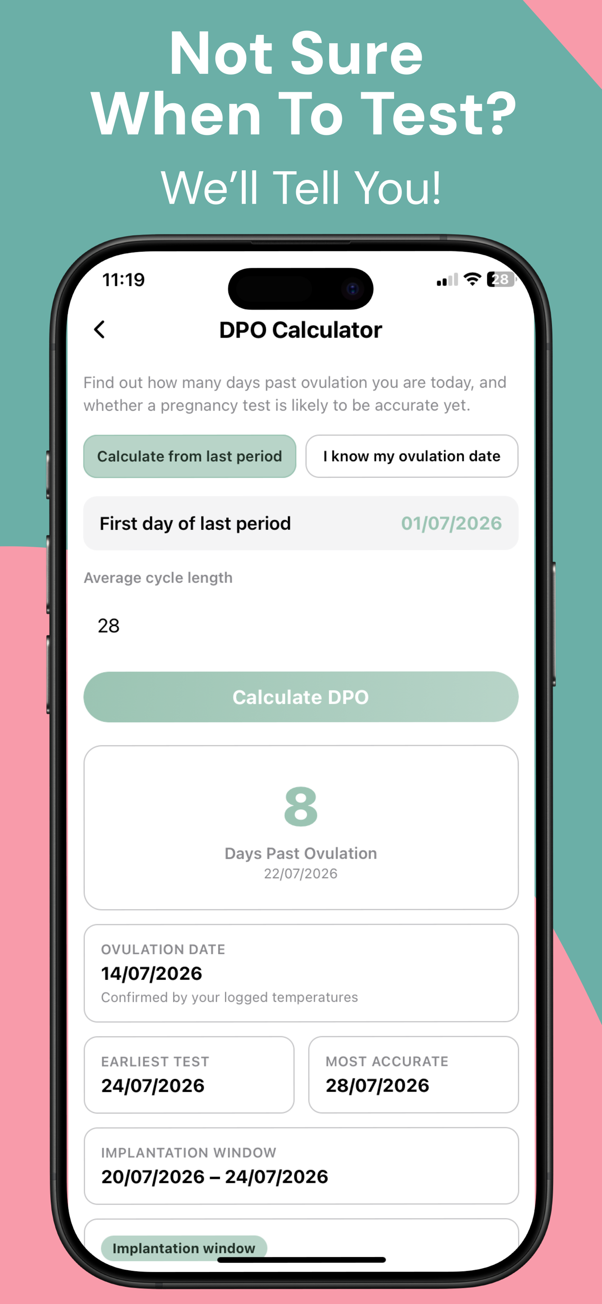 Pregnancy Test Checker: CLine screenshot 9