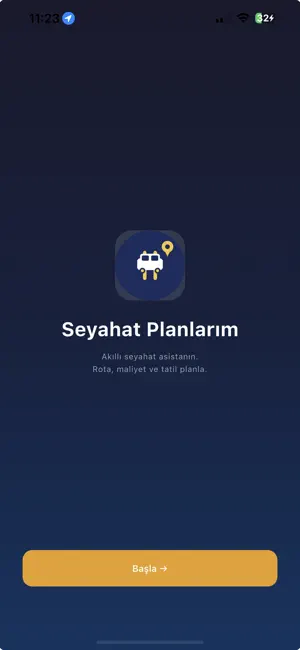 Seyahat Planlarım screenshot 1