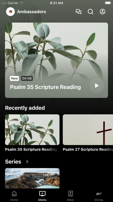 App screenshot