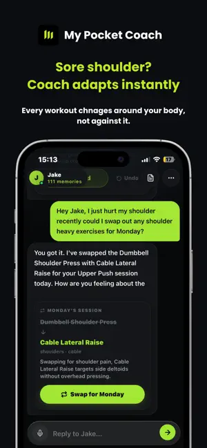 My Pocket Coach: AI Trainer screenshot 4