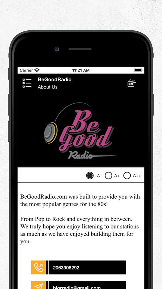 #5. BeGoodRadiο (iOS) 게시자: Rick White