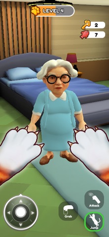 Bad Cat Simulator Granny's Pet iPhone screenshot
