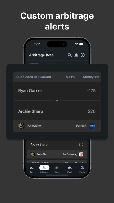 Keen Betting Arbitrage EV+ Screenshot