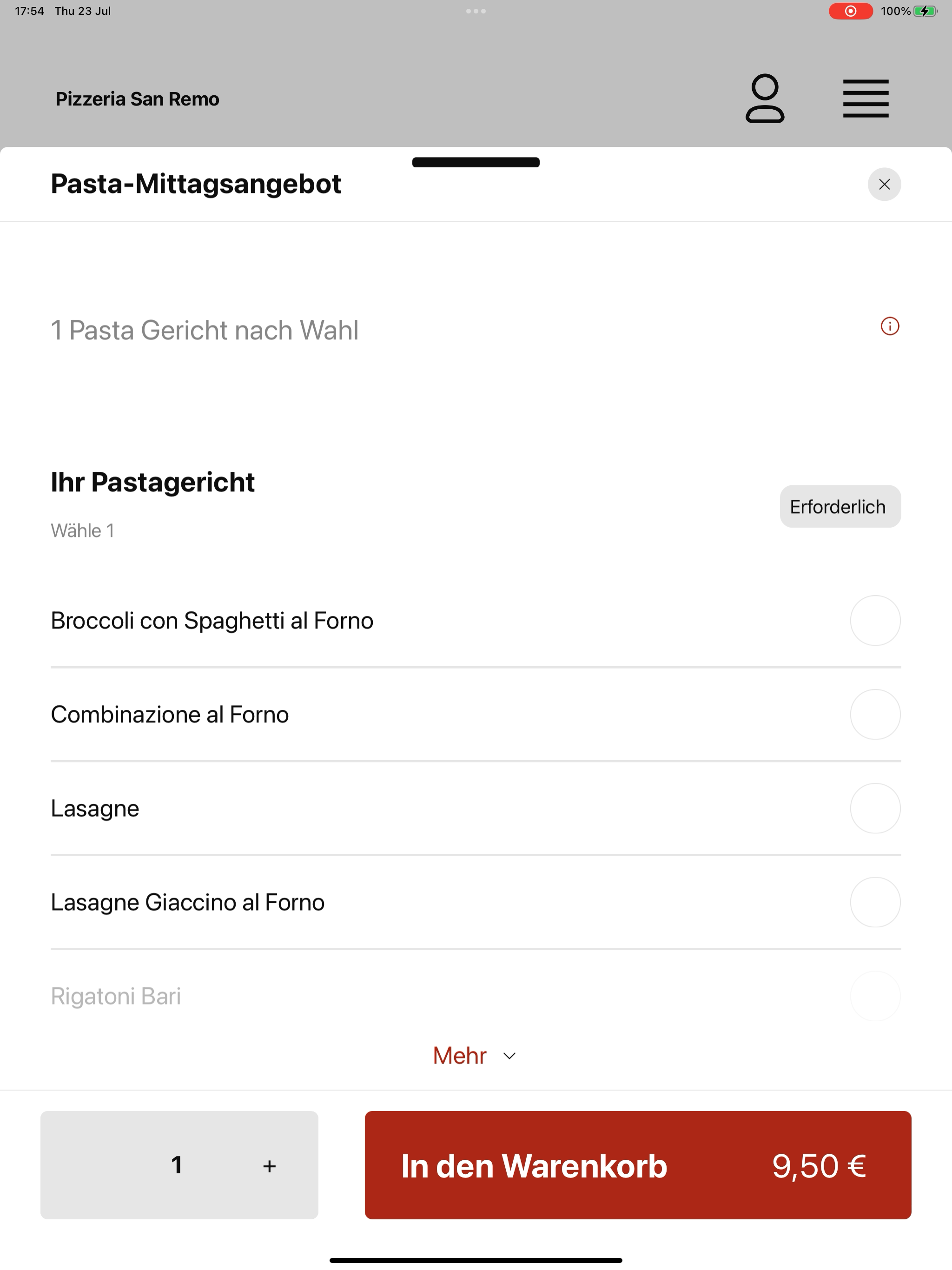 Pizzeria San Remo Greifswald screenshot 16