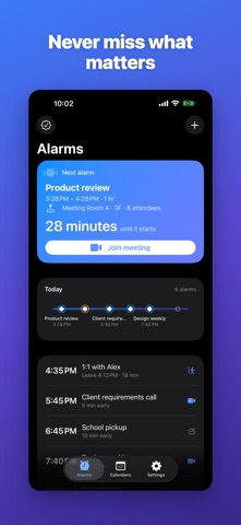 MeetAlarm Screenshot 1 of 7