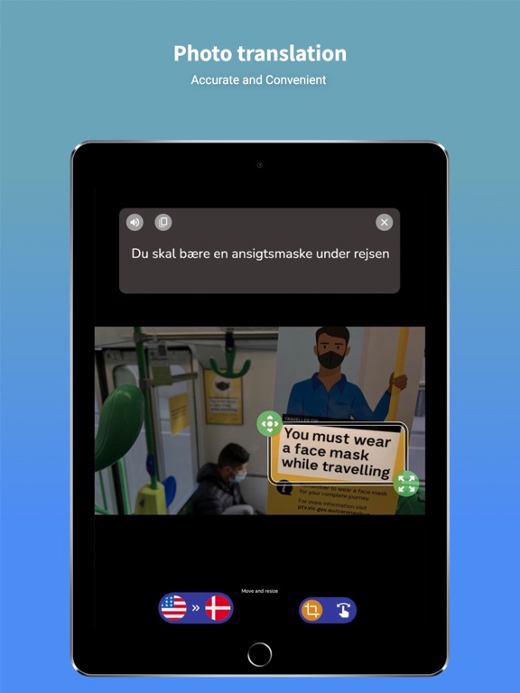 Danish Translator & Learn + iPad screenshot 2 - Productivity app