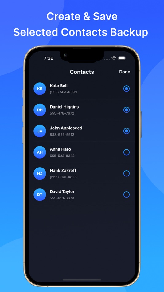 #6. My Contact Backup & Transfer (iOS) 由: Parsottambhai Dhameliya