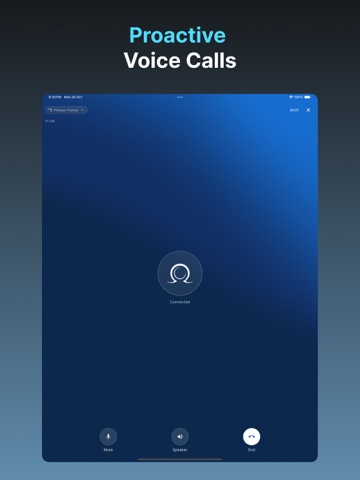 OmegaX: Health Agent iPad screenshot