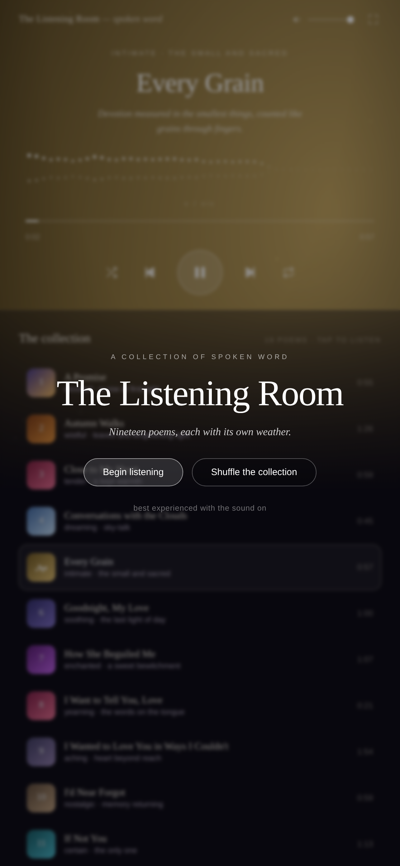 TWP The Listening Room screenshot 5