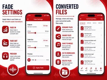 Mp4 to Mp3 Converter Pro iPad screenshot