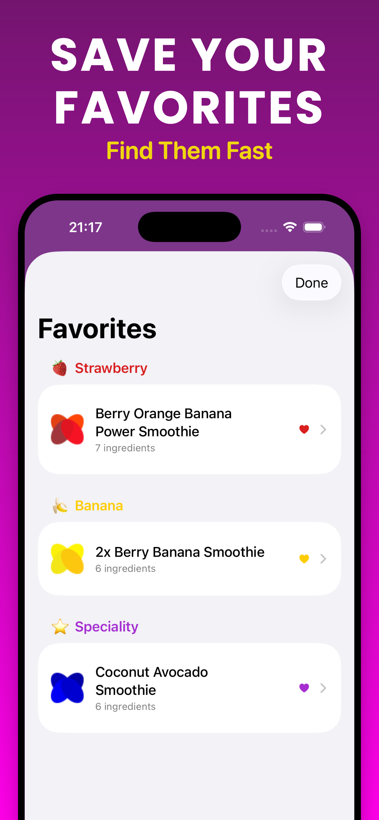 Awesome Smoothie Recipes screenshot 3