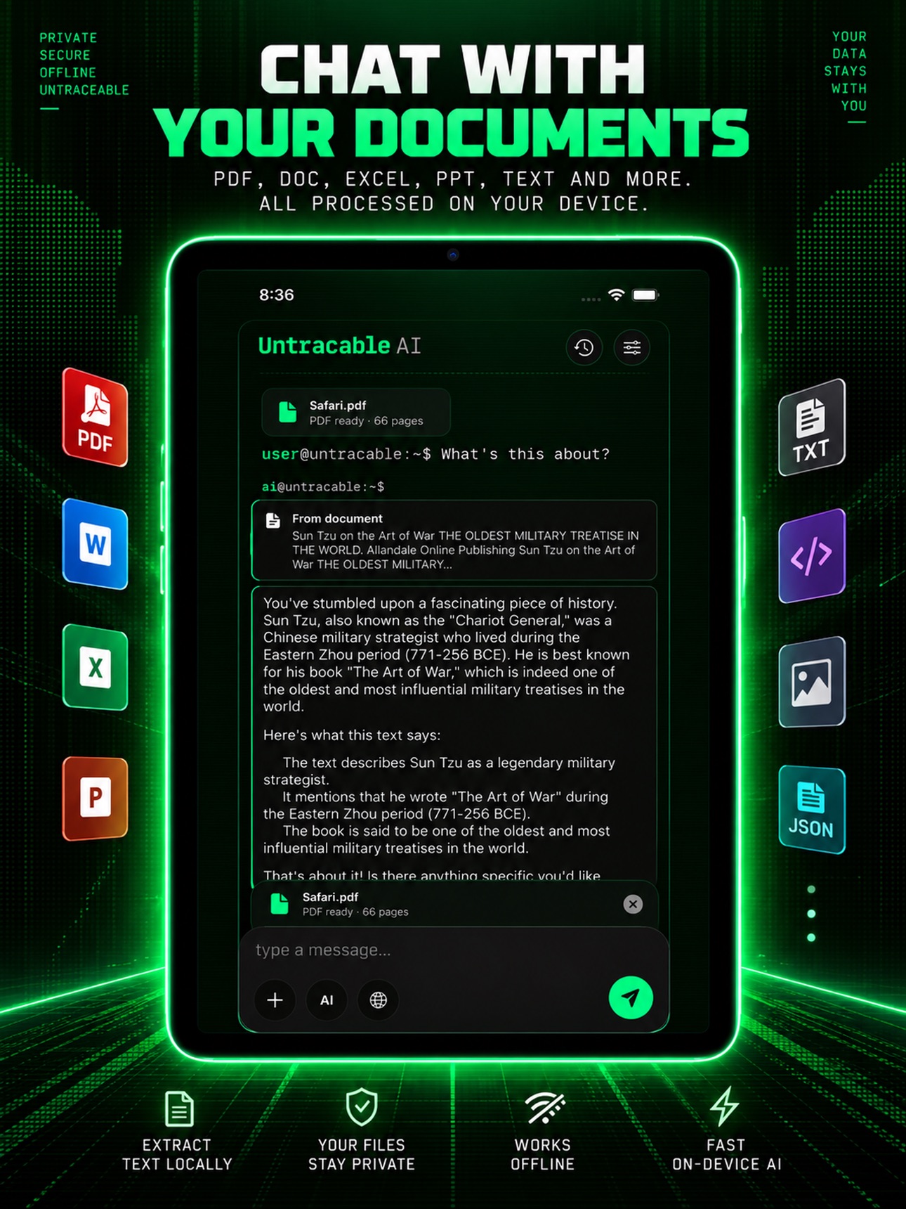 Screenshot 8 of Untraceable AI