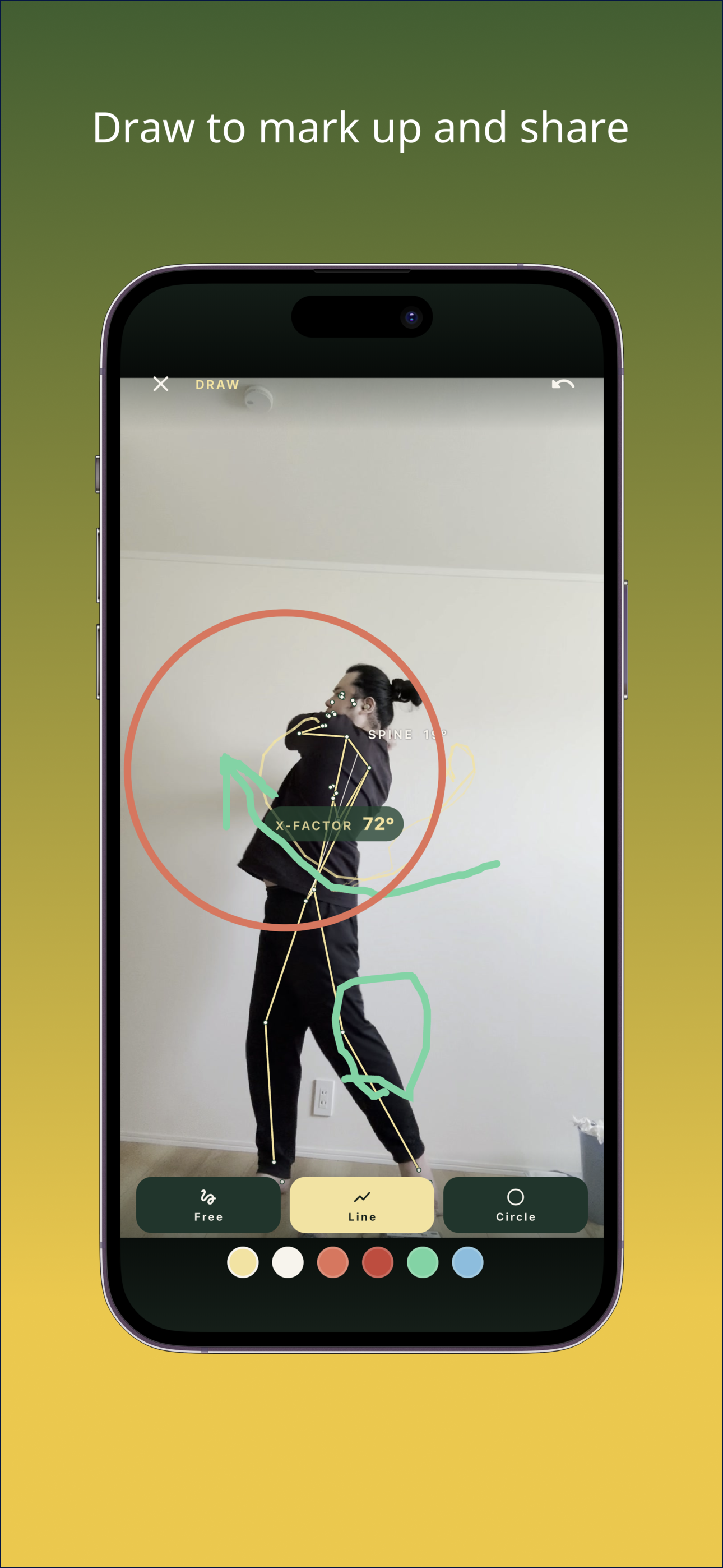 Golf Swing Analyzer - Tempo... screenshot 4