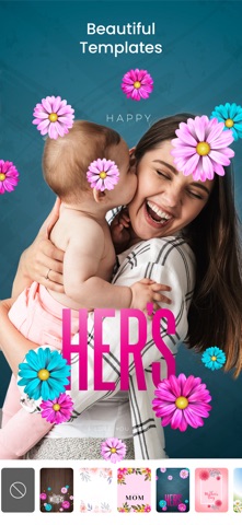 Mother's Day Frames & Wishes iPhone screenshot
