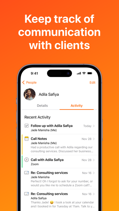 Daylite - Mail, Calendar, CRM screenshot 1