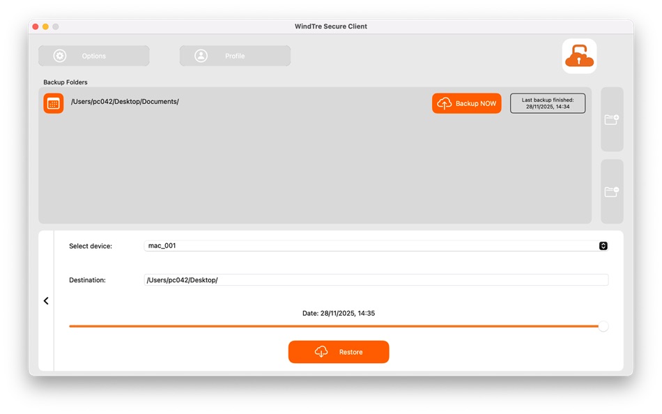 #5. Secure Client (macOS) Podle: Babylon Cloud