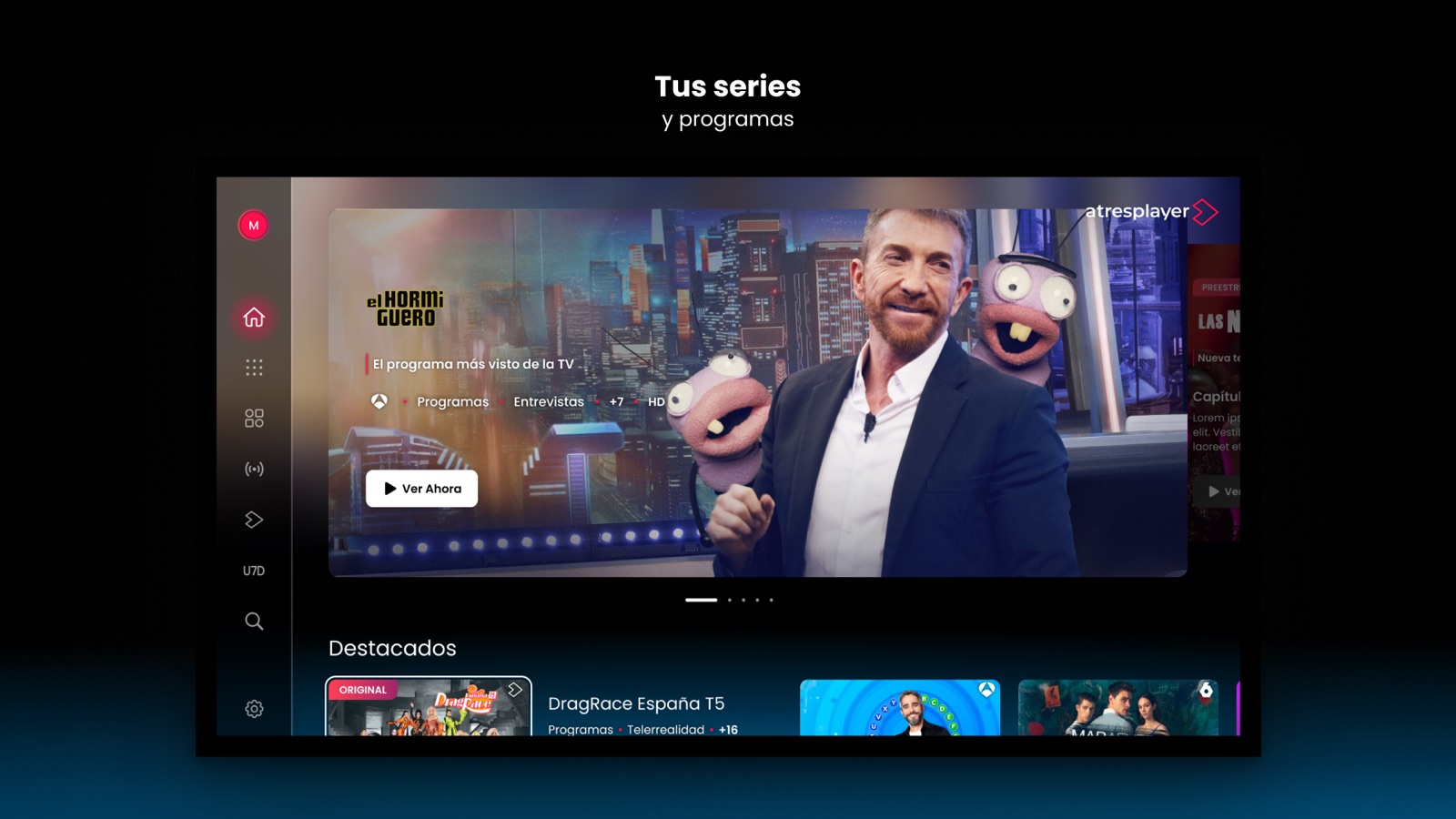 atresplayer・Estrenos de Series apple_tv screenshot 2
