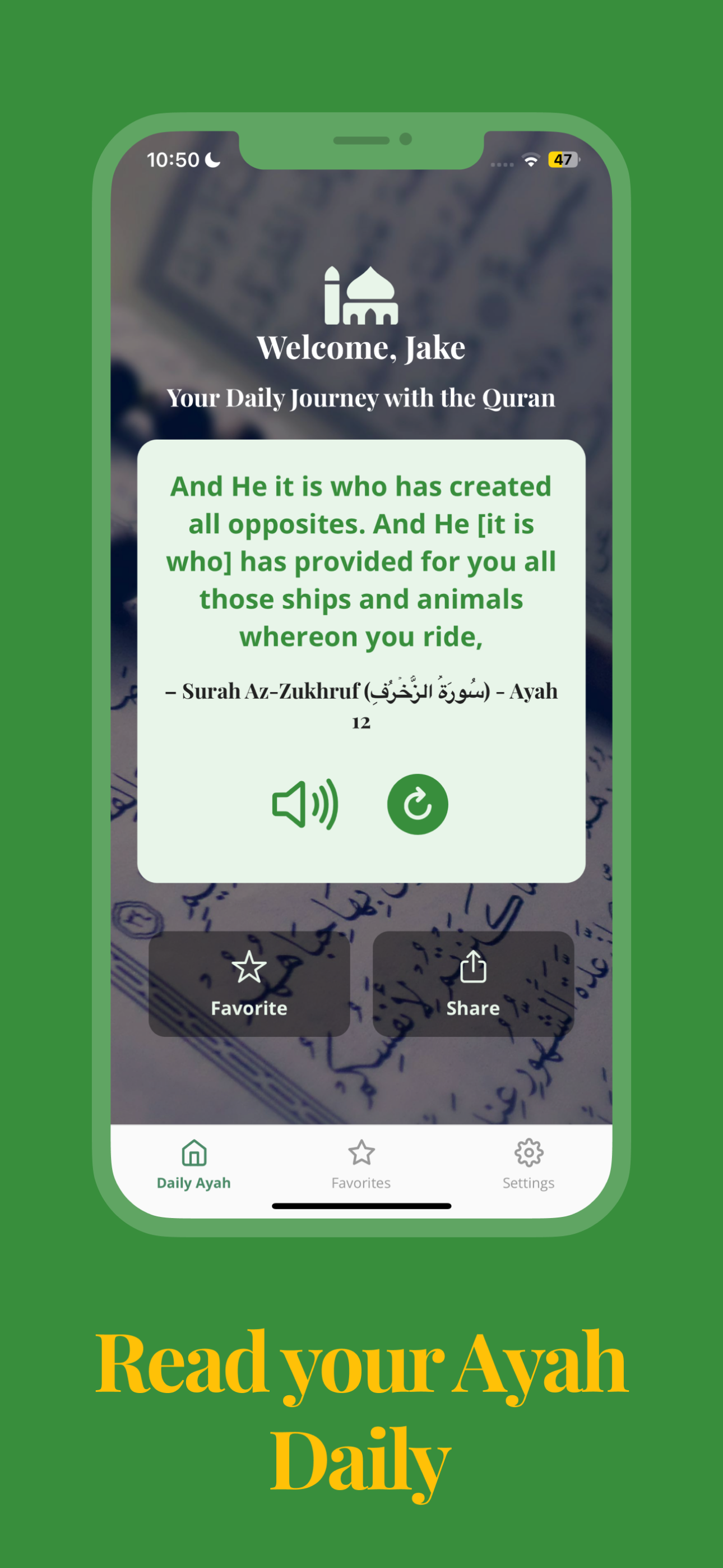Daily Quran: Prayer Reminder