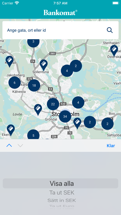 Screenshot #3 pour Hitta Bankomat