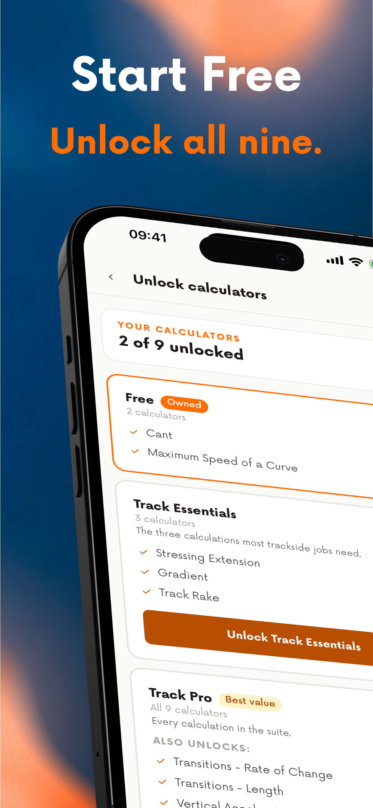 Pway Calc: Rail Calculator screenshot 5