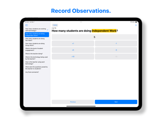 Pedagram app screenshot