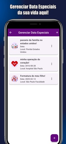 Minha vida aqui iPhone screenshot