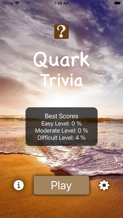 Quark Trivia Screenshot