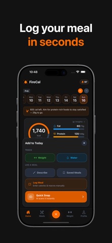 FireCal - AI Calorie Tracker Screenshot 5 of 7
