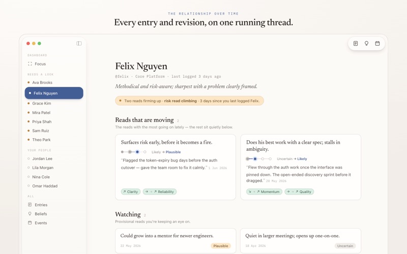 Continuum: Manage Thoughtfully screenshot