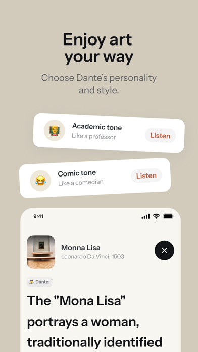 DanteApp Screenshot 3 of 4