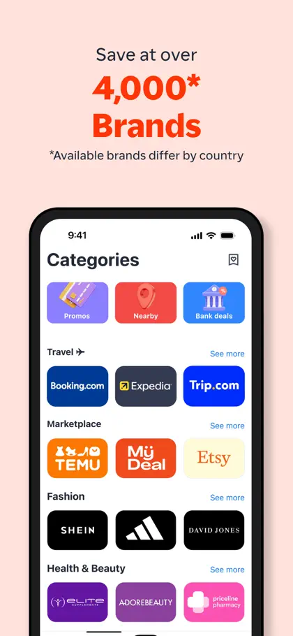 ShopBack: Shop & Earn Cashback ekran görüntüsü 3 / 6