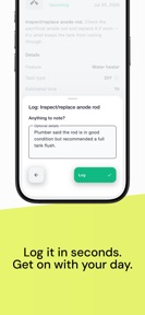 Home Upkeep Tracker - Logi screenshot
