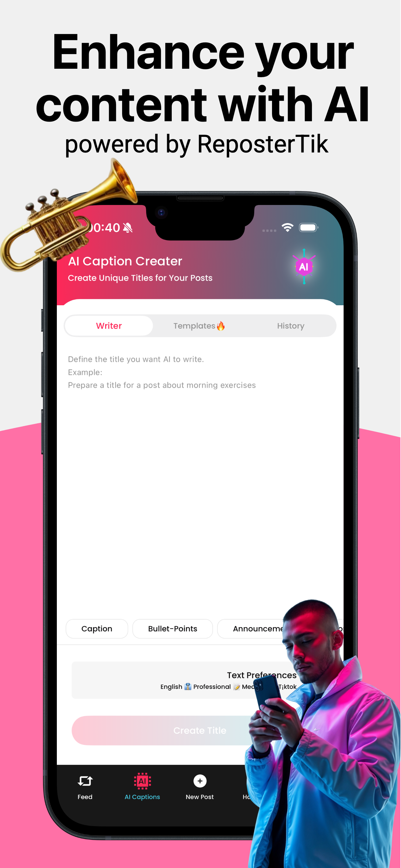 ReposterTik - Save Video