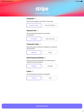 App screenshot