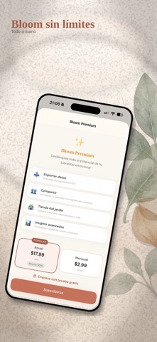 Bloom - Mood Journal Screenshot 1 of 5