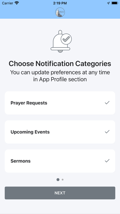 First Christian West Point, MS Screenshot