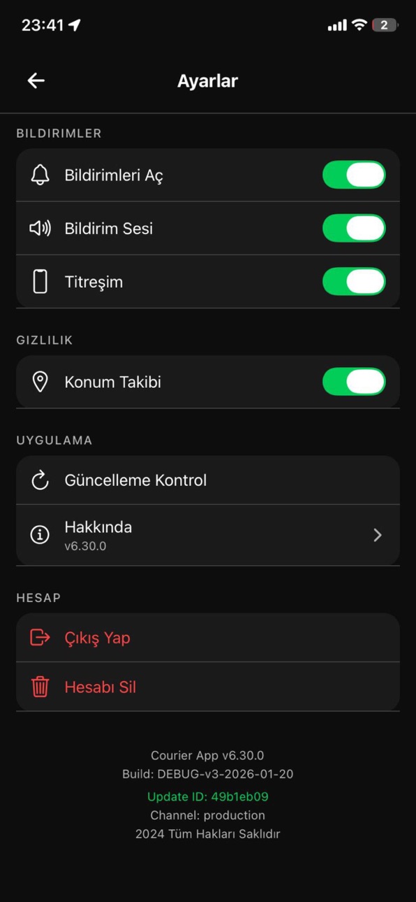 iPhone screenshot