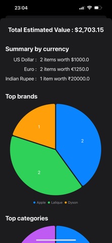 My Stuff 2025 edition screenshot