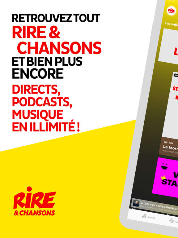 Screenshot #4 pour Rire et Chansons: Radios
