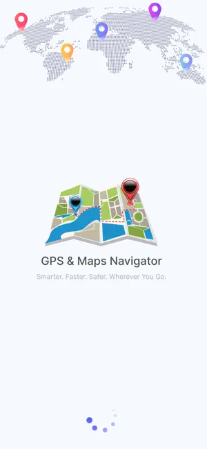 GPS & Maps Navigator iPhone screenshot 1